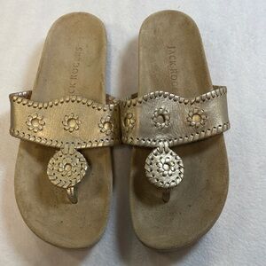 Jack Rogers Women's Metallic Sandals